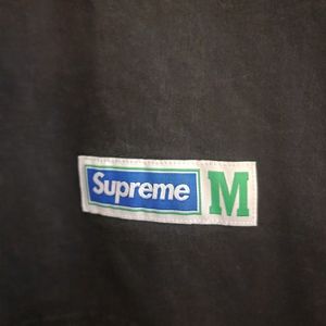 Used - Supreme - Medium - Black Tee Shirt